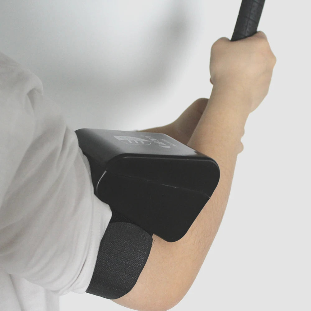 Golf Swing Trainer Elbow Brace Arc Corrector Arm Bending Alarm Golf Training Aids Practice Teaching Accessories Drop Ship