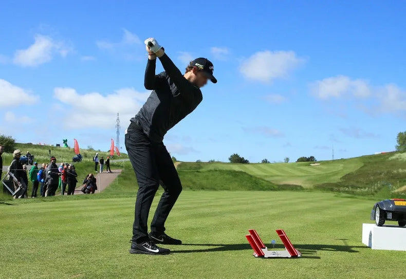 Golf Swing Aiming Hitting Trainer