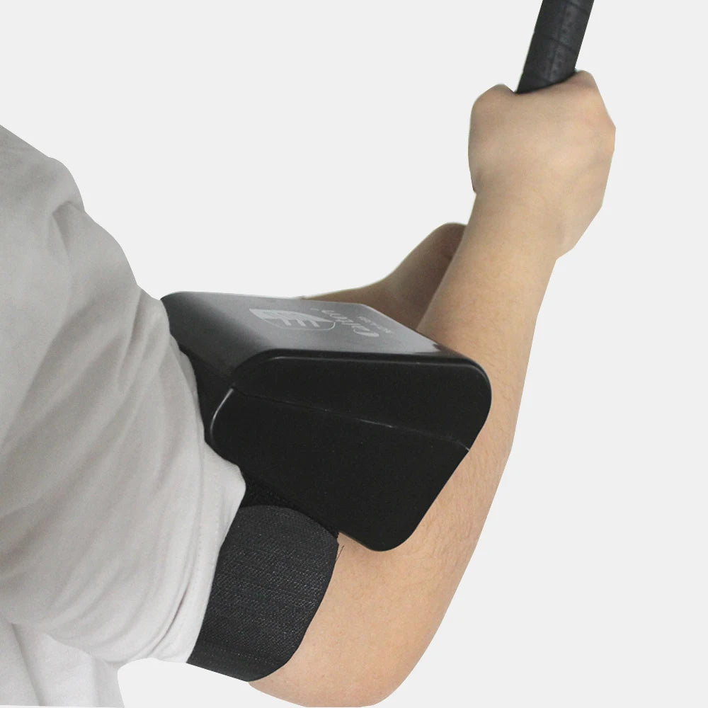 Golf Swing Trainer Elbow Brace Arc Corrector Arm Bending Alarm Golf Training Aids Practice Teaching Accessories Drop Ship
