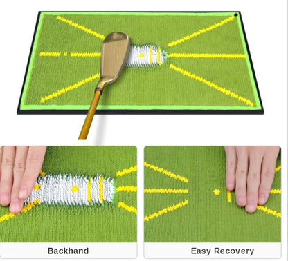 Golf Training Mat for Swing Detection