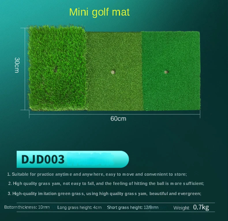 Mini Golf Hitting Mat