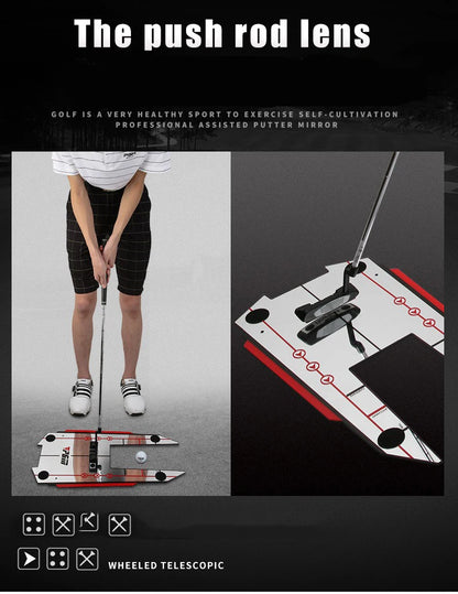 Golf Swing Aiming Hitting Trainer
