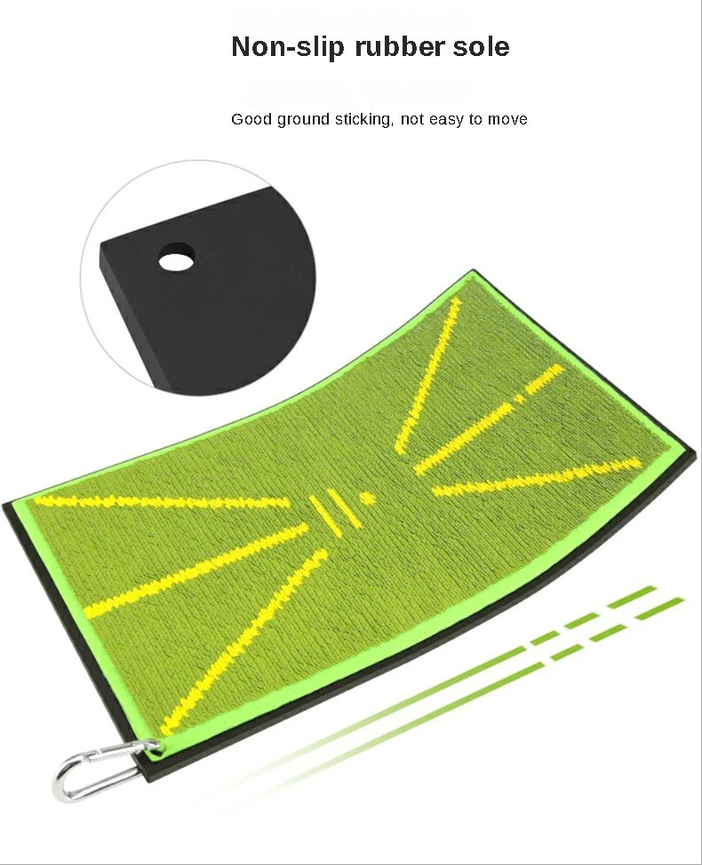 Golf Training Mat for Swing Detection