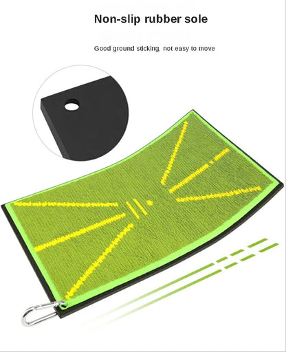 Golf Training Mat for Swing Detection